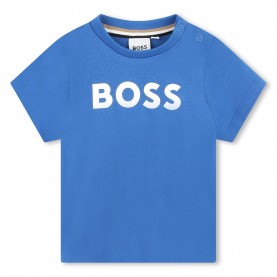 детска,тениска,детски,облекла,boss,logo,t,shirt,infants,elec,blue,873