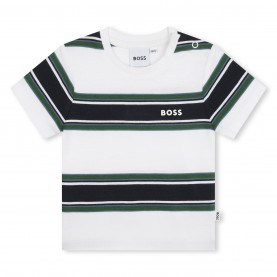 детска,тениска,детски,облекла,boss,striped,t,shirt,infants,white,n56