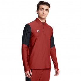 Горнище с цип Under Armour Challenger Pro 1/4 Zip Top - Orange горнище,с,цип,мъжки,блузи,с,яка,мъжки,тениски,мъжки,потници,бягане,мъжко,фитнес,облекло,лека,атлетика,under,armour,challenger,pro,1,4,zip,top,orange