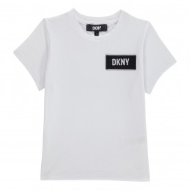 тениска,детски,облекла,dkny,small,logo,t,shirt,white,10b