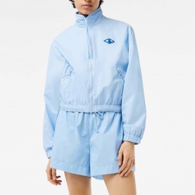 Яке Lacoste Monogram Track Jacket - Blue яке,дамски,якета,и,палта,lacoste,monogram,track,jacket,blue