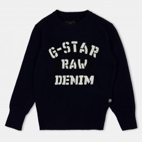 Плетена блуза G Star Kids Large Logo Knitted Top - Salute плетена,блуза,g,star,kids,large,logo,knitted,top,salute
