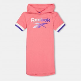 рокля,разпродажба,reebok,детски,поли,и,рокли,детски,3/4,панталони,reebok,hooded,jumper,dress,strawberry,pink