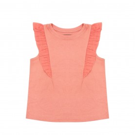 тениска,разпродажба,firetrap,firetrap,frill,t,shirt,and,shorts,set,pink