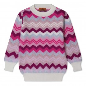 пуловер,детски,3/4,панталони,missoni,zig,zag,metallised,jumper,multi,999