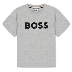детска,тениска,детски,облекла,boss,large,logo,t,shirt,infants,grey,a32