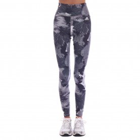 Клин Adidas Training Essentials Printed High-Waisted Leggings - Grey клин,дамски,анцузи,adidas,training,essentials,printed,high,waisted,leggings,grey