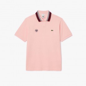 Блуза с яка Lacoste Roland-Garros Sport Edition Umpire Polo Shirt - Pink блуза,с,яка,мъжки,тениски,lacoste,roland,garros,sport,edition,umpire,polo,shirt,pink