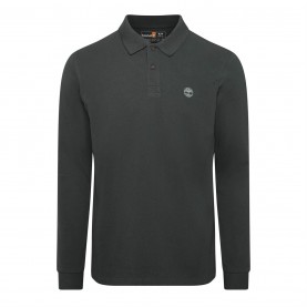 блуза,с,яка,мъжки,тениски,timberland,millers,river,long,sleeve,polo,shirt,green