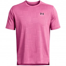 Under Armour Tech Vent Geotessa Short Sleeve T-Shirt - Pink мъжки,блузи,с,яка,мъжки,тениски,мъжки,потници,мъжки,къси,панталони,мъжки,чорапи,мъжки,горнища,с,качулка,under,armour,tech,vent,geotessa,short,sleeve,t,shir