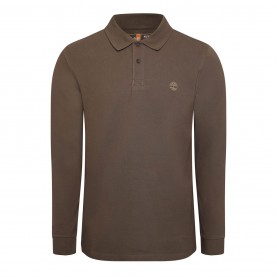 блуза,с,яка,мъжки,тениски,timberland,millers,river,long,sleeve,polo,shirt,green