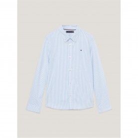 юношеска,риза,с,дълъг,ръкав,детски,облекла,tommy,hilfiger,flex,ithaca,long,sleeve,shirt,junior,blue,white