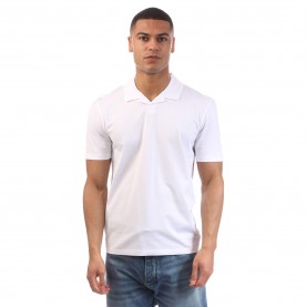 Блуза с яка Hugo Dimerspolo Polo Shirt - White блуза,с,яка,мъжки,тениски,hugo,dimerspolo,polo,shirt,white