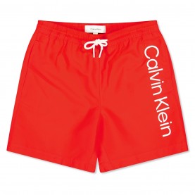 къси,панталони,разпродажба,calvin,klein,детски,3/4,панталони,стоки,за,плуване,на,разпродажба,calvin,klein,kids',swim,shorts,red