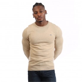 блуза,облекла,на,разпродажба,мъжки,ежедневни,облекла,мъжки,горнища,с,качулка,gant,lambswool,blend,crewneck,sweater,khaki