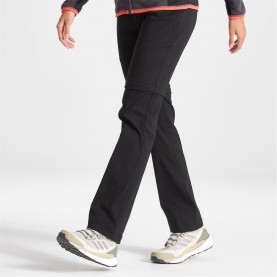 Craghoppers Kiwi Pro Conv Trs - Black туристическо,облекло,дамско,туристическо,облекло,дамски,долнища,размер+,дамски,облекла,размер,craghoppers,kiwi,pro,conv,trs,black