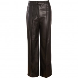 панталони,influence,women's,pu,leather,trousers,black