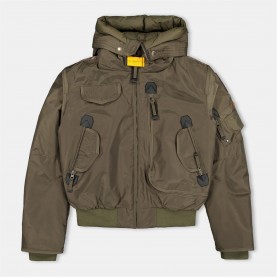 яке,детски,3/4,панталони,parajumpers,kids',insulated,short,puffer,jacket,0103,olive,grey