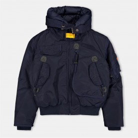 яке,детски,3/4,панталони,parajumpers,kids',insulated,short,puffer,jacket,navy,blu,0316