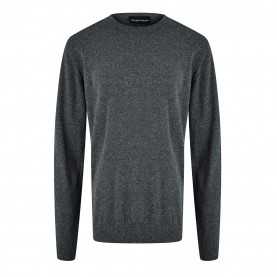 юношески,пуловер,детски,облекла,emporio,armani,knitted,jumper,juniors,dgry,melange