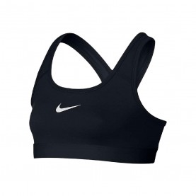 Nike Kids Swoosh Medium-Impact Sports Bra - Black спортни,сутиени,спортни,сутиени,футбол,nike,kids,swoosh,medium,impact,sports,bra,black