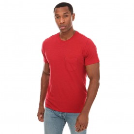 Тениска Levis Classic Pocket T-Shirt - Red тениска,мъжки,тениски,levis,classic,pocket,t,shirt,red