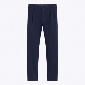 Панталони тип чино Tommy Hilfiger Brushed Twill Tapered Chinos - Blue панталони,тип,чино,tommy,hilfiger,brushed,twill,tapered,chinos,blue