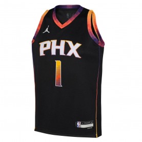 Фланелка Nike Phoenix Suns Devin Booker #1 Jersey - Black фланелка,детски,тениски,nike,phoenix,suns,devin,booker,1,jersey,black