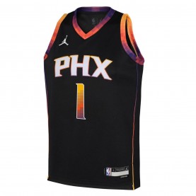 фланелка,детски,3/4,панталони,детски,тениски,nike,phoenix,suns,devin,booker,#1,jersey,black
