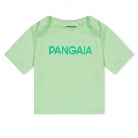 бебешка,тениска,детски,облекла,pangaia,365,logo,t,shirt,babies,fennel,green