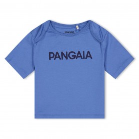 бебешка,тениска,детски,облекла,pangaia,365,logo,t,shirt,babies,summit,blue