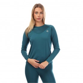 тениска,дамски,тениски,дамски,топове,skins,series,3,long,sleeve,t,shirt,teal