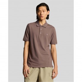 Блуза с яка Lyle and Scott Superfine Cotton Polo Shirt - Purple блуза,с,яка,lyle,and,scott,superfine,cotton,polo,shirt,purple