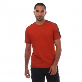 тениска,мъжки,тениски,ea7,logo,series,cotton,jersey,t,shirt,orange