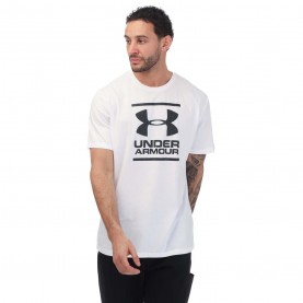 Мъжка тениска Under Armour Ua Gl Foundation Ss T-Shirt Mens - White мъжка,тениска,мъжки,блузи,с,яка,мъжки,тениски,мъжки,потници,under,armour,ua,gl,foundation,ss,t,shirt,mens,white