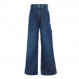 юношески,дънки,детски,облекла,tommy,hilfiger,mabel,cargo,jeans,junior,dark,wash