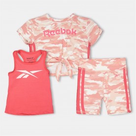 комплект,разпродажба,reebok,детски,облекла,reebok,camo,3pc,set,in99,neon,sunset