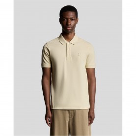 Блуза с яка Lyle and Scott Superfine Polo Shirt - Beige блуза,с,яка,lyle,and,scott,superfine,polo,shirt,beige