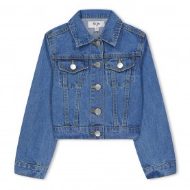 детско,яке,детски,якета,и,палта,детски,облекла,be,you,older,girl,cropped,denim,jacket,white,blue