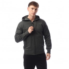 Суичър CP Company Diagonal Raised Fleece Lens Full-Zip Hoodie - Grey суичър,мъжки,горнища,с,качулка,мъжки,ежедневни,облекла,cp,company,diagonal,raised,fleece,lens,full,zip,hoodie,grey