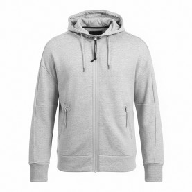 Суичър CP Company Diagonal Raised Fleece Lens Zip Hoodie - Grey суичър,мъжки,горнища,с,качулка,мъжки,ежедневни,облекла,cp,company,diagonal,raised,fleece,lens,zip,hoodie,grey
