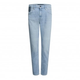 Дънки Replay Marty Boy-Fit Jeans - Blue дънки,дамски,дънки,replay,marty,boy,fit,jeans,blue