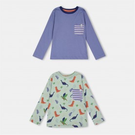 детски,тениски,детски,облекла,lilly,and,sid,dino,pkt,top,2pk,in99,multi