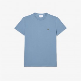 тениска,мъжки,тениски,lacoste,cotton,pima,t,shirt,blue