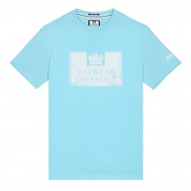 Тениска Weekend Offender Bonpensiero Graphic T-Shirt - Light Blue тениска,weekend,offender,bonpensiero,graphic,t,shirt,light,blue