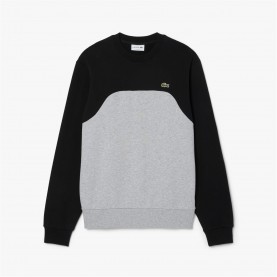 поларена,блуза,облекла,на,разпродажба,мъжки,ежедневни,облекла,мъжки,горнища,с,качулка,lacoste,colour,block,cotton,fleece,sweatshirt,grey