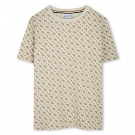 детска,тениска,детски,облекла,boss,all,over,print,slim,t,shirt,infants,sand