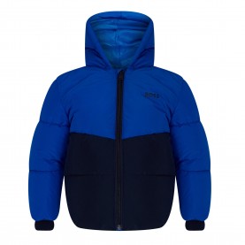 Яке Boss Kids Insulated Hooded Short Puffer Jacket - Cobalt 87A яке,boss,kids,insulated,hooded,short,puffer,jacket,cobalt,87a