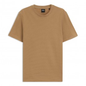 Мъжка тениска Boss Tiburt 240 10231018 01 T-Shirt Mens - Beige мъжка,тениска,мъжки,тениски,boss,tiburt,240,10231018,01,t,shirt,mens,beige