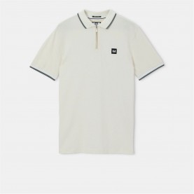 блуза,с,яка,weekend,offender,monti,zip,polo,shirt,white